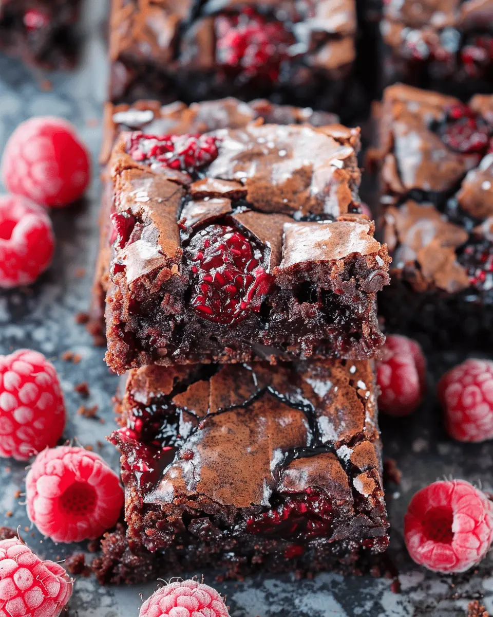 Raspberry Brownies: Indulgent Treats for Homemade Happiness