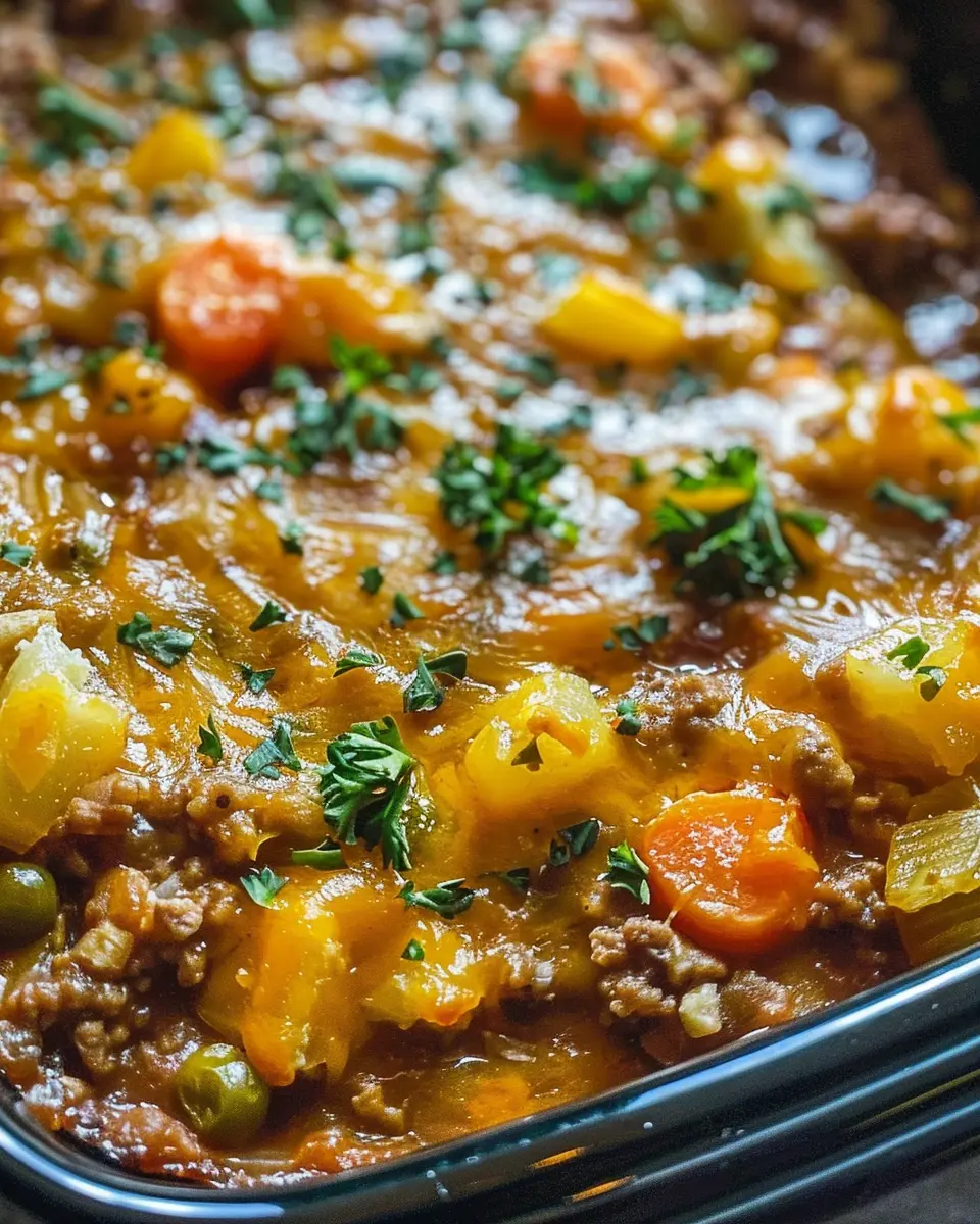 Amish Harvest Casserole: A Hearty Delight with Turkey Bacon and Chicken Ham