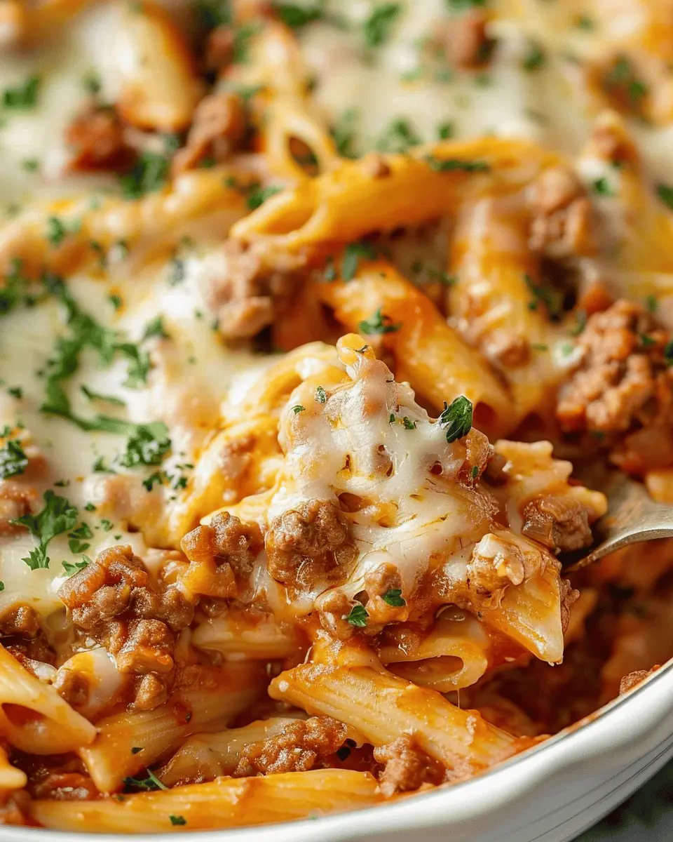 Crock Pot Baked Ziti with Turkey Bacon: Easy & Indulgent Comfort Food