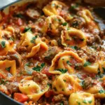 rockpot Cheese Tortellini and Sausage