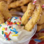 Cookie Fries with Frosting Dip