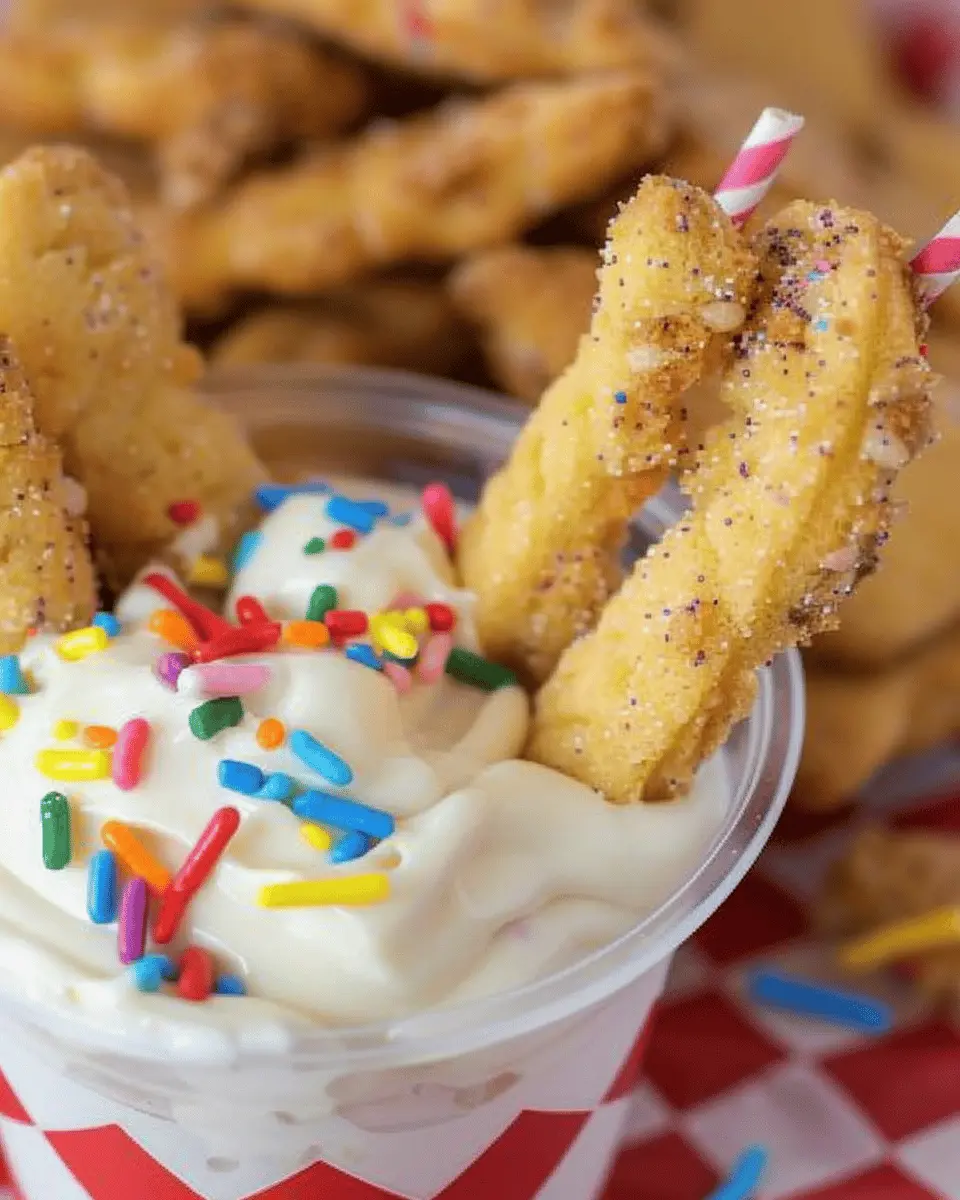Cookie Fries with Frosting Dip: The Best Indulgent Treat for Everyone