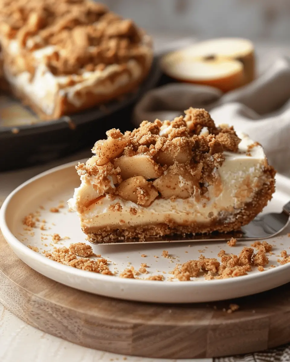 Apple Crumble Cheesecake: A Delightful Twist on Classic Flavor