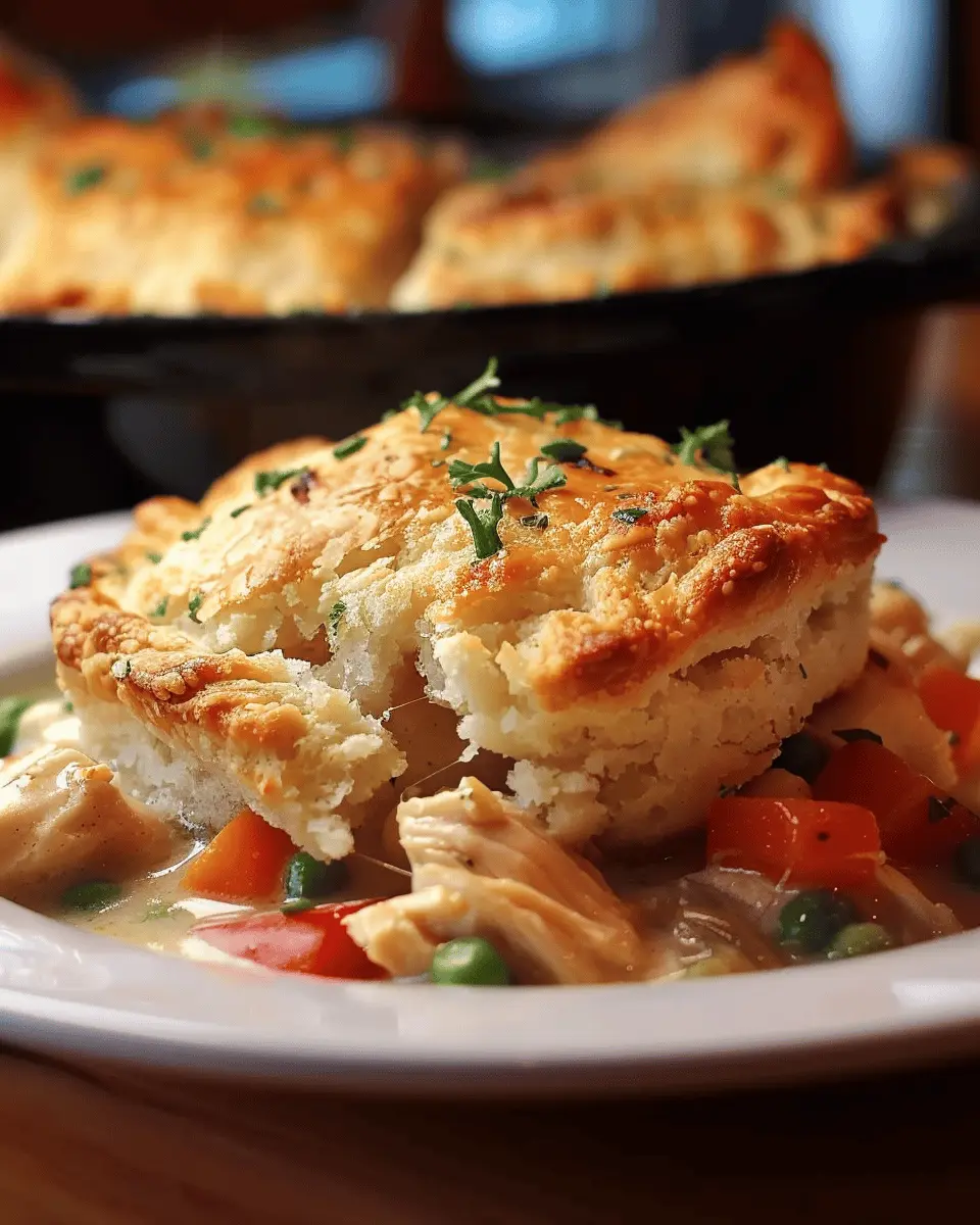 Red Lobster Biscuit Chicken Pot Pie: A Cozy Comfort Dish
