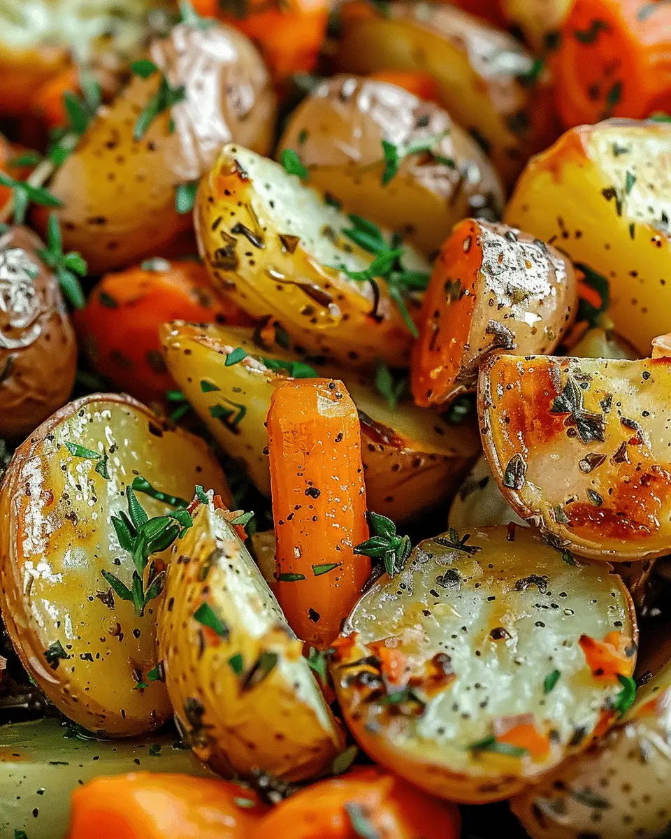Garlic Herb Roasted Potatoes for a Flavorful Veggie Boost