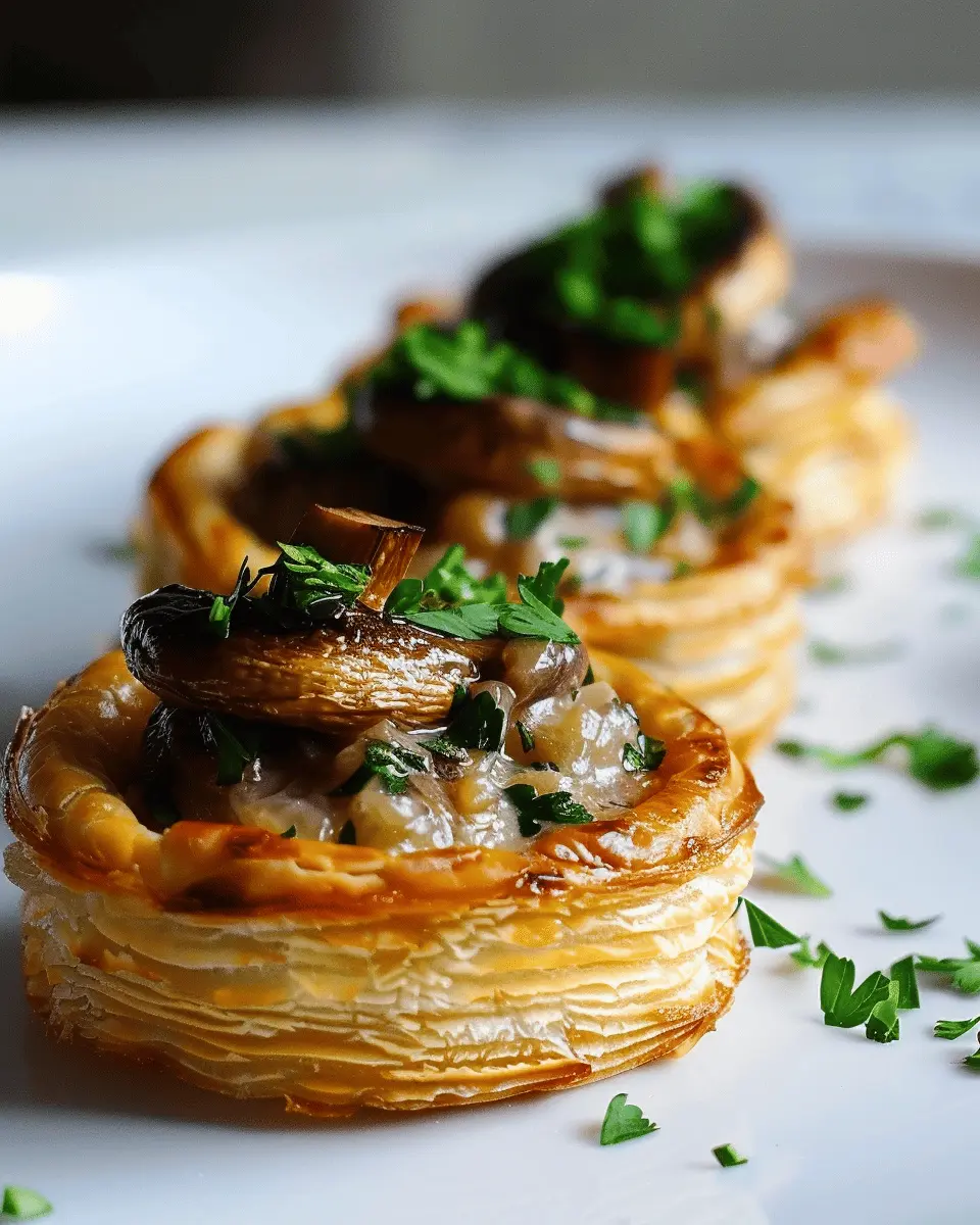 Mushroom Vol Au Vent: Easy Gourmet Delight for Home Chefs
