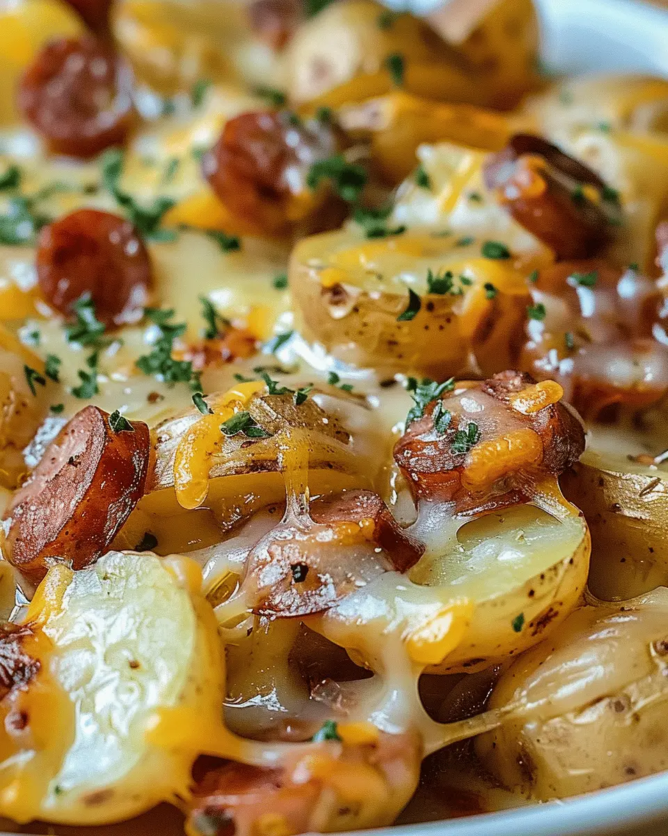 Cheesy Ranch Potatoes and Smoked Sausage: An Easy Family Favorite