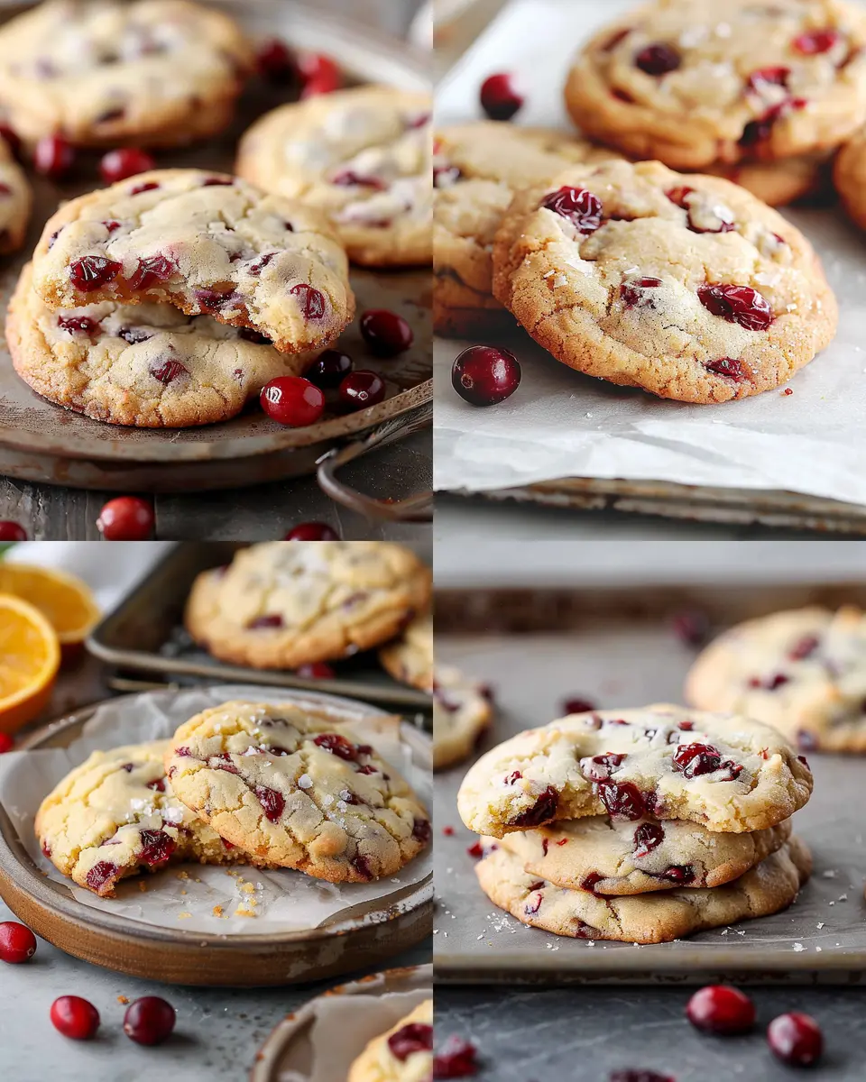 Cranberry Orange Cookie Bliss: Easy Treats for Homemade Indulgence