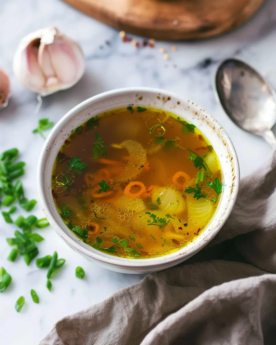 10 Minute Immune Boosting Broth: Healthy Comfort in a Hurry