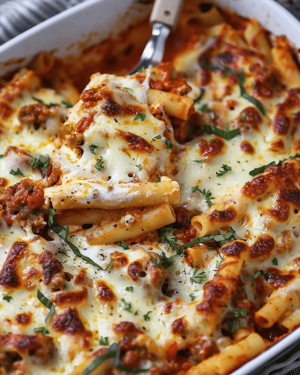 Classic Baked Ziti: An Easy, Indulgent Delight for Home Chefs