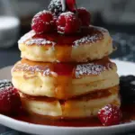Fluffy Japanese Soufflé Pancakes Recipe