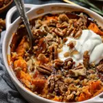 Southern Maple Sweet Potato Casserole