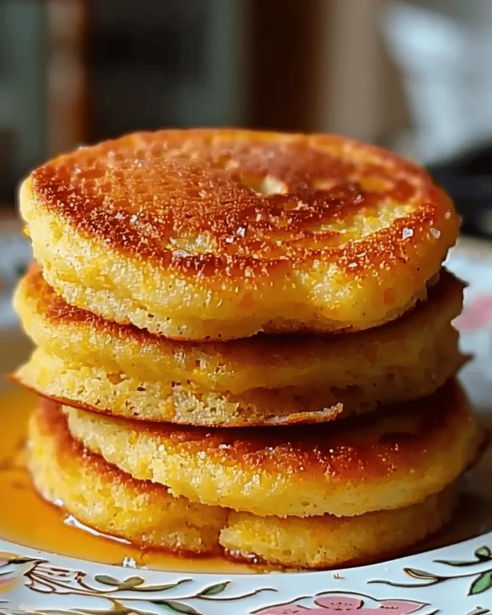 Southern Cornbread Hoecakes: Easy Recipe with Turkey Bacon Delight