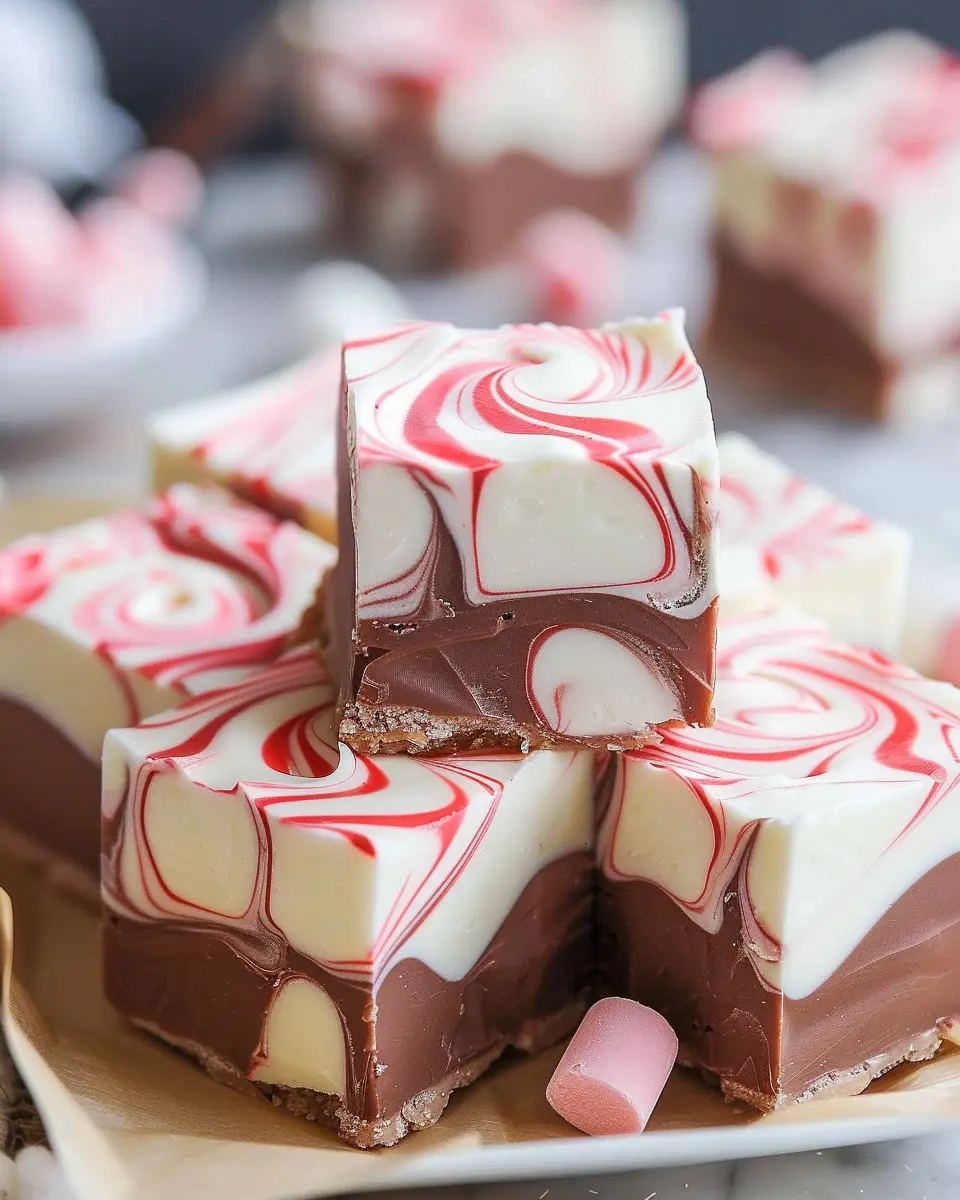 Marshmallow Swirl Fudge: Easy Indulgence for Every Sweet Tooth