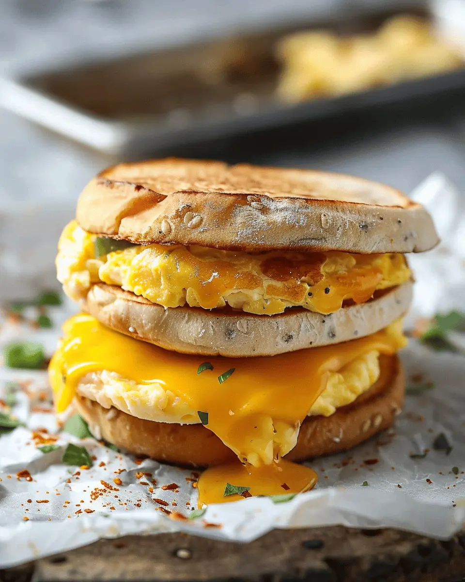 High-Protein Freezer Breakfast Sandwich: Easy Turkey Bacon Delight