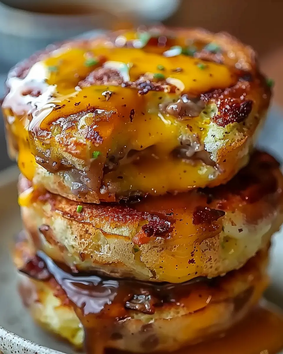 McGriddle Muffins Recipe: Easy Turkey Bacon &amp; Chicken Ham Delight