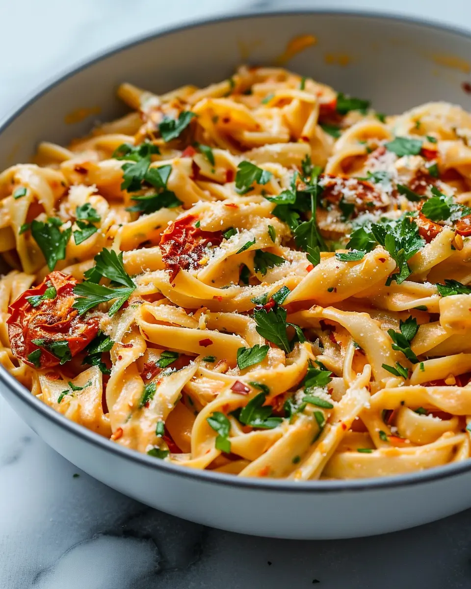 Vegan Creamy Sun Dried Tomato Pasta: The Best Comfort Dish