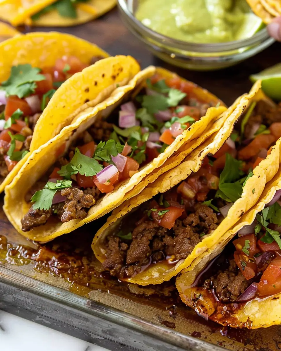 Crispy Ground Beef Tacos Made Easy for Family Taco Night