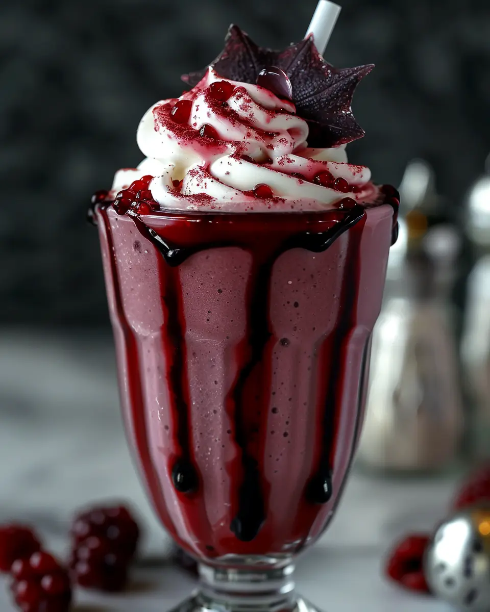 Vampire Bite Red Wine Milkshake: A Sinfully Indulgent Treat