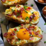 Twice Baked Breakfast Potatoes