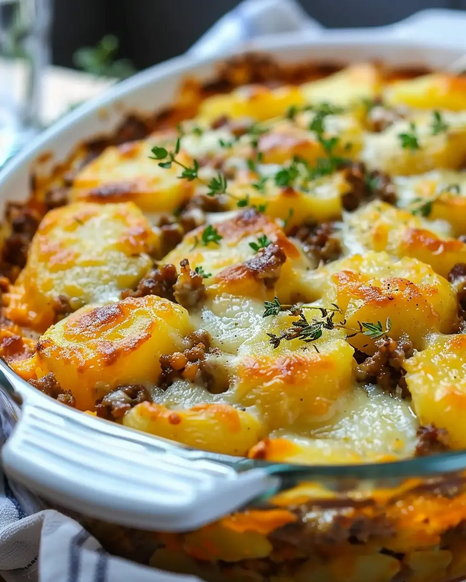 Hamburger Potato Casserole Recipe: Easy Comfort Food Delight