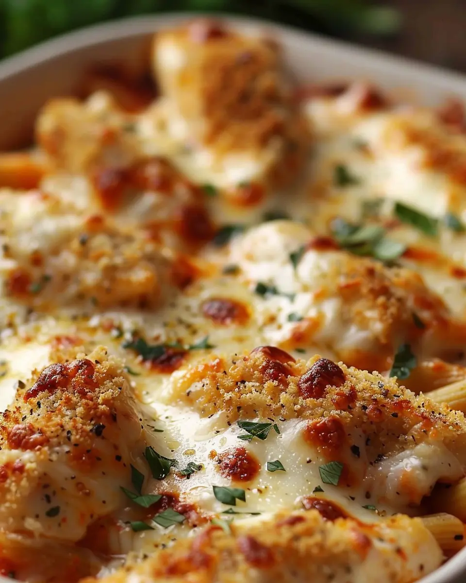Dump-and-Bake Chicken Parmesan Casserole: Easy Family Meal Delight