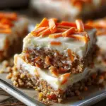Cottage Cheese Carrot Cake Bars