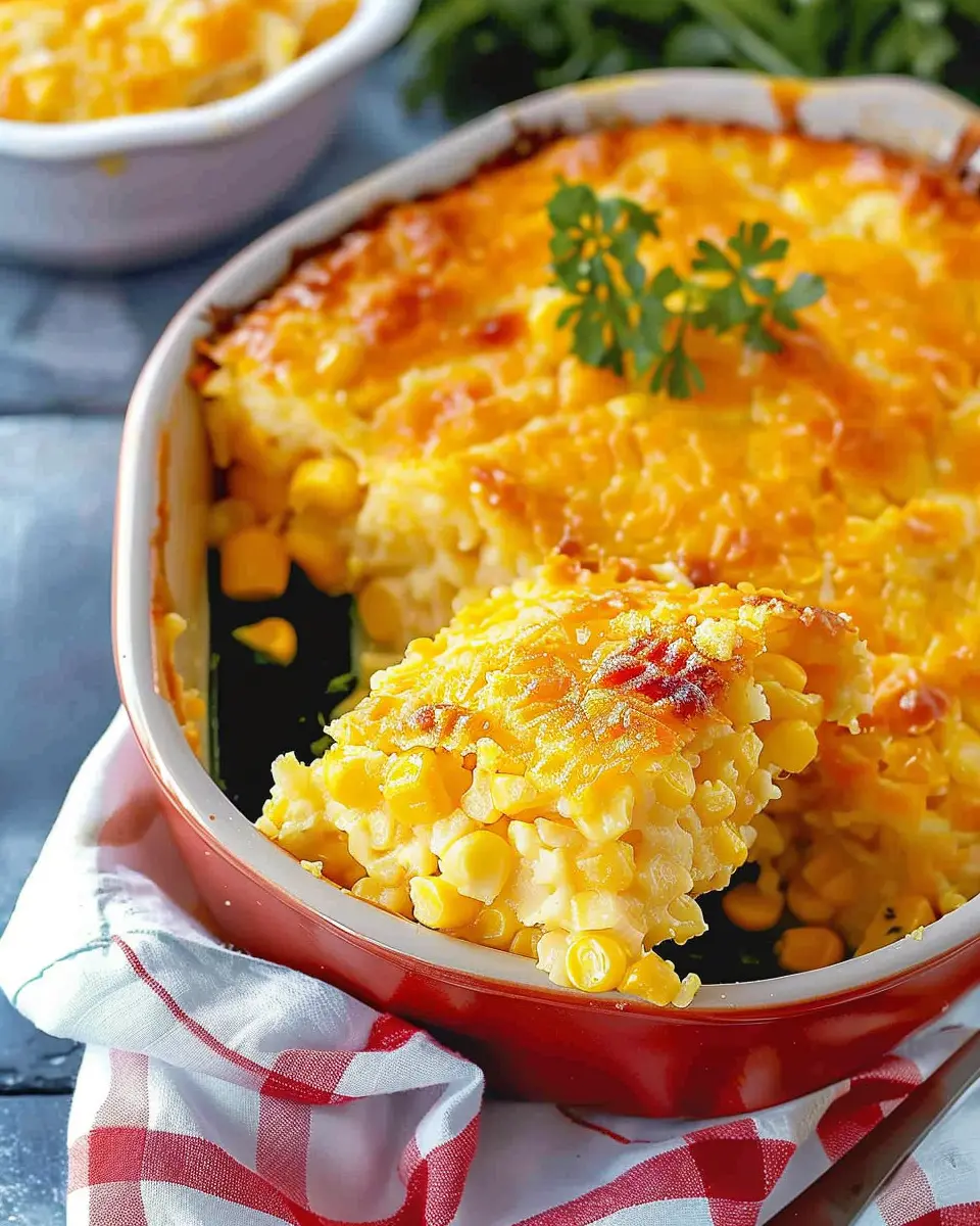 Easy Jiffy Corn Casserole: A Cozy Family Favorite with Turkey Bacon
