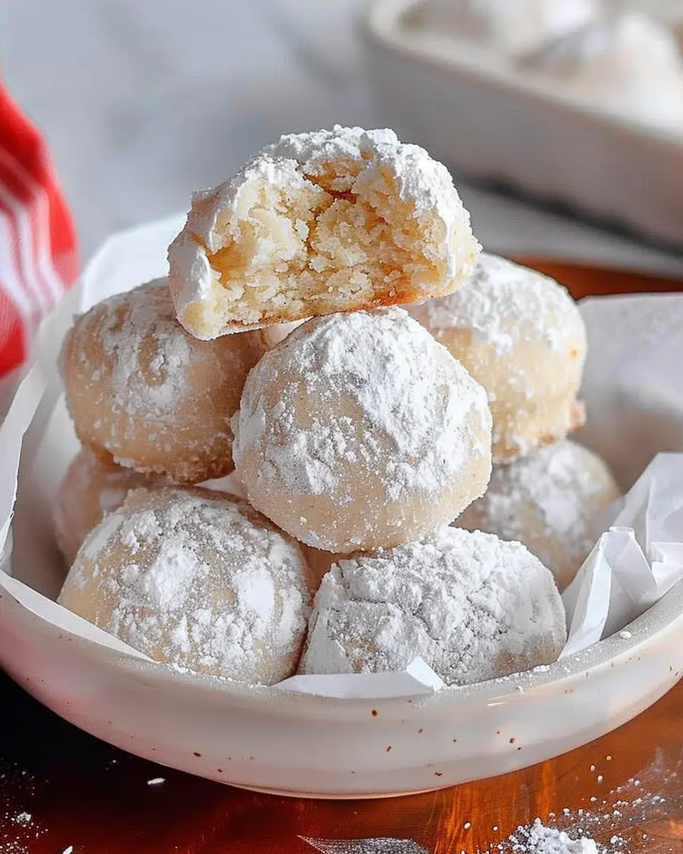 Snowball Cookies: The Best Melt-in-Your-Mouth Treats to Share