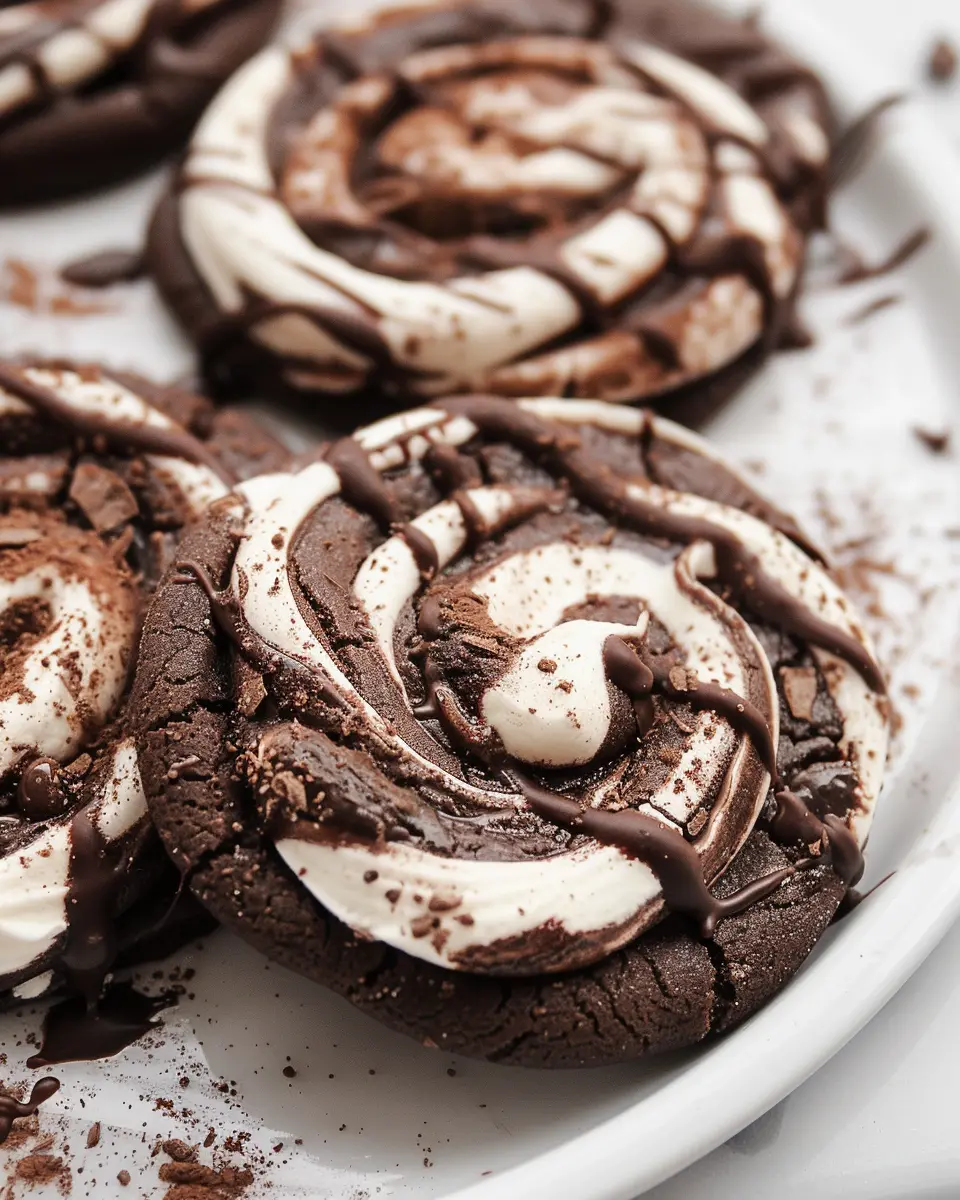 Chocolate Marshmallow Swirl Cookies: Easy Indulgence for Cookie Lovers
