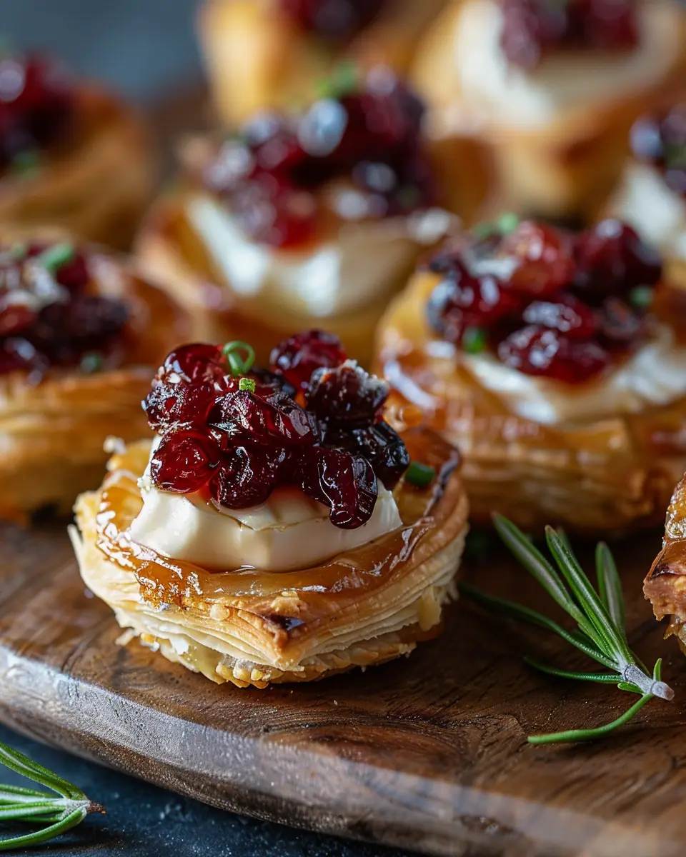 Baked Cranberry Brie Bites: Easy Appetizer for Any Occasion