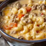 Cheeseburger Macaroni Soup