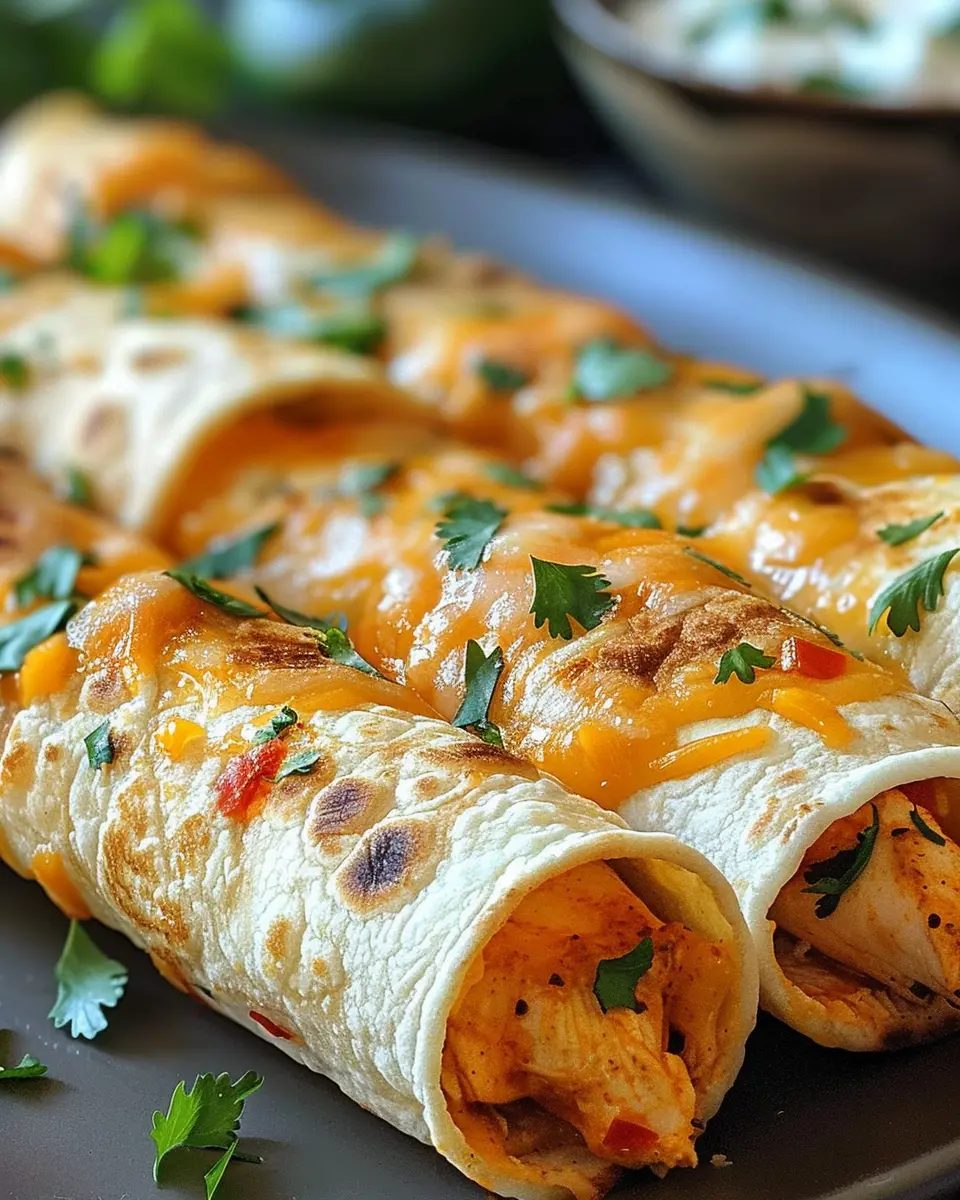 Crispy Chicken Taquitos: Easy Homemade Delight for Everyone