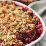 cranberry apple crisp