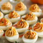 Pumpkin Patch Deviled Eggs
