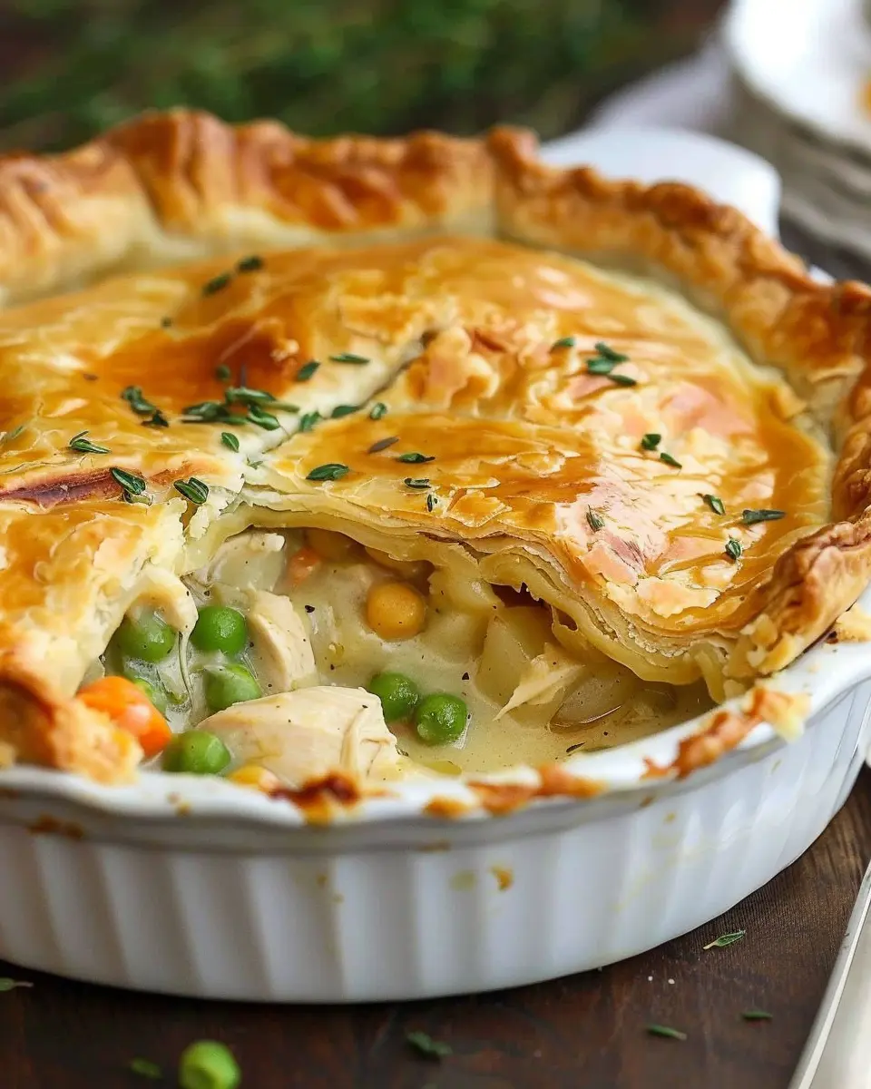 Chicken Pot Pie Recipe: Easy Comfort Food with Turkey Bacon Twist