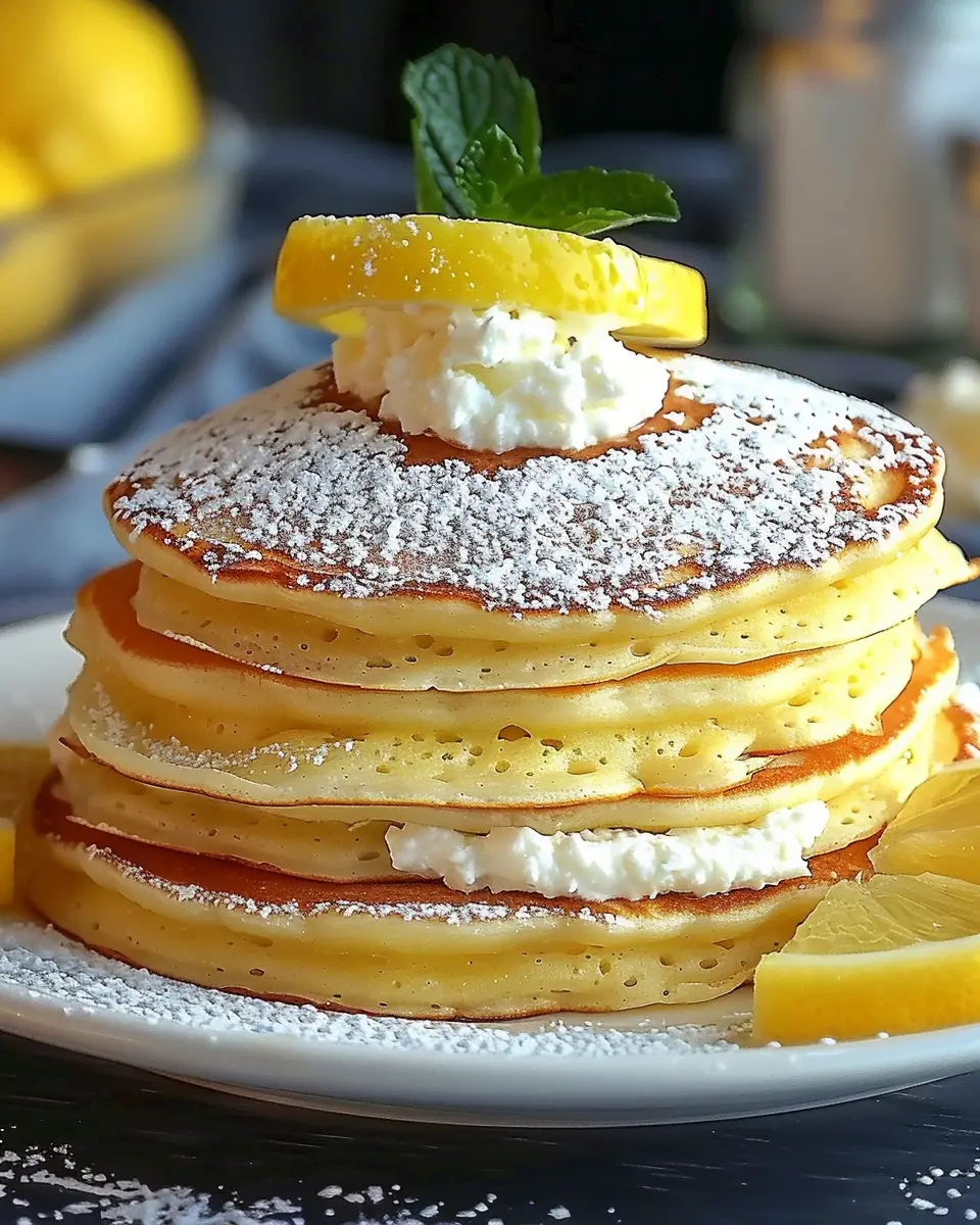 Lemon Ricotta Pancakes: The Best Fluffy Breakfast Delight