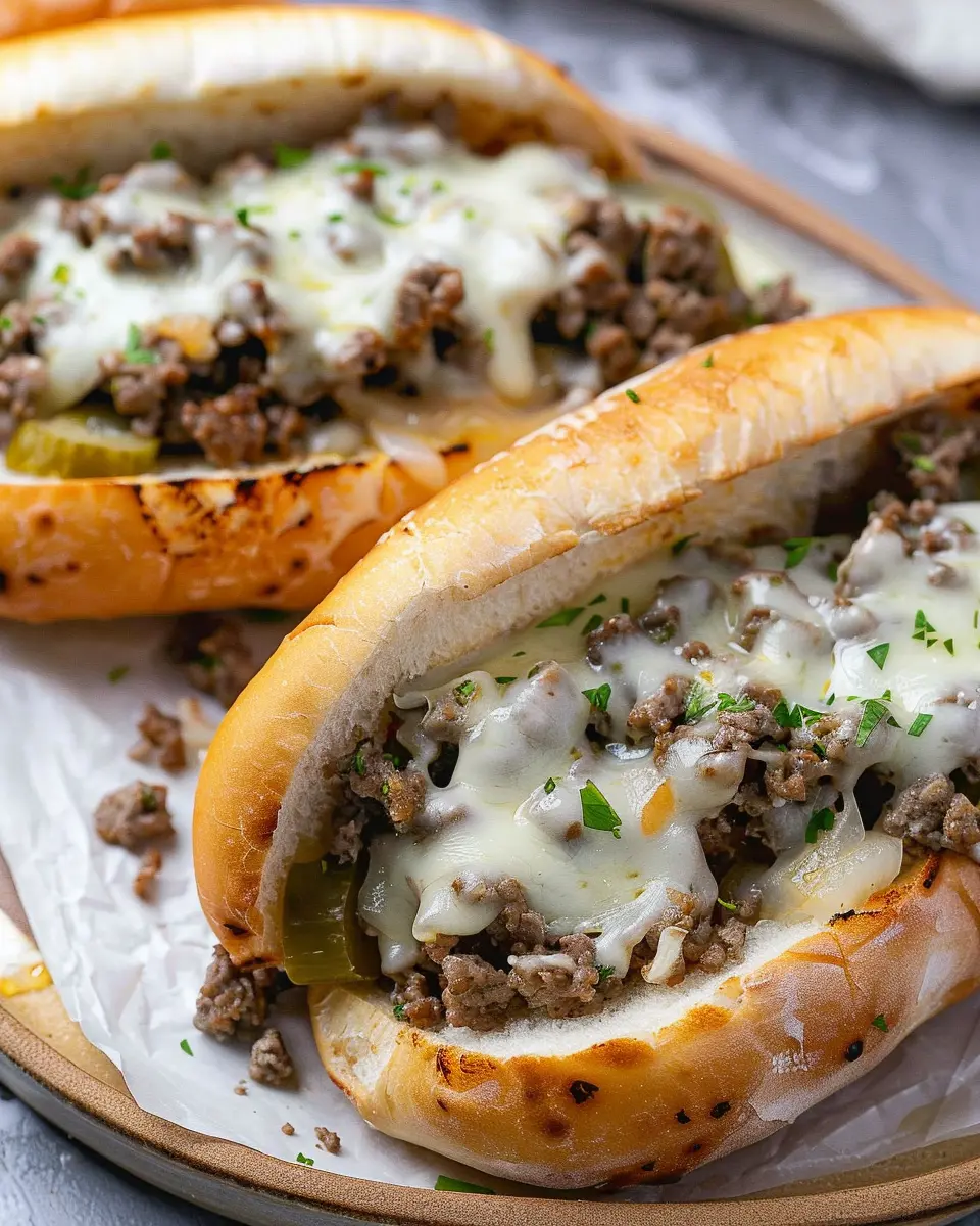 30-Minute Ground Beef Philly Cheesesteak with Turkey Bacon Delight
