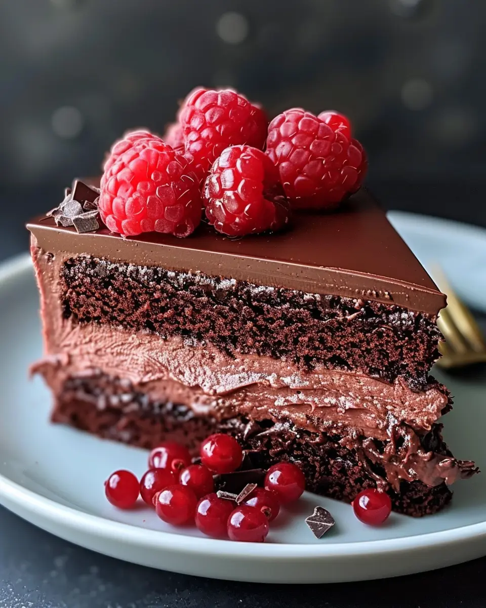 Dark Chocolate Raspberry Mousse Cake: The Indulgent Treat You Deserve