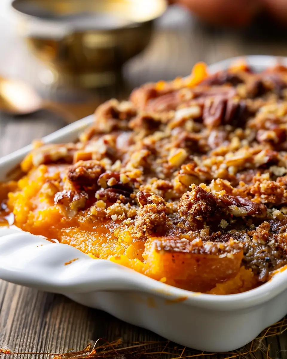 Sweet Potato Casserole Recipe: Indulgent Comfort with Turkey Bacon