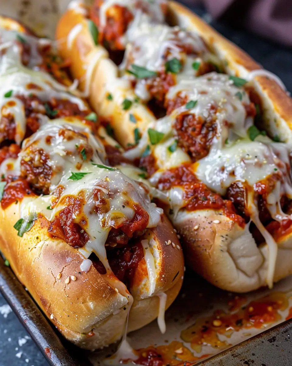Easy Weeknight Meatball Sub with Turkey Bacon and Chicken Ham