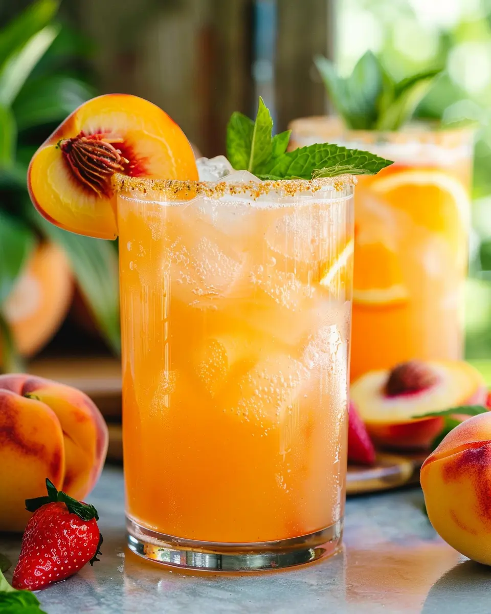 Peach Lemonade: The Best Refreshing Drink for Summer Gatherings