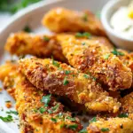 Crispy Oven Baked Chicken Tenders