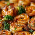 High-Protein Honey Garlic Shrimp