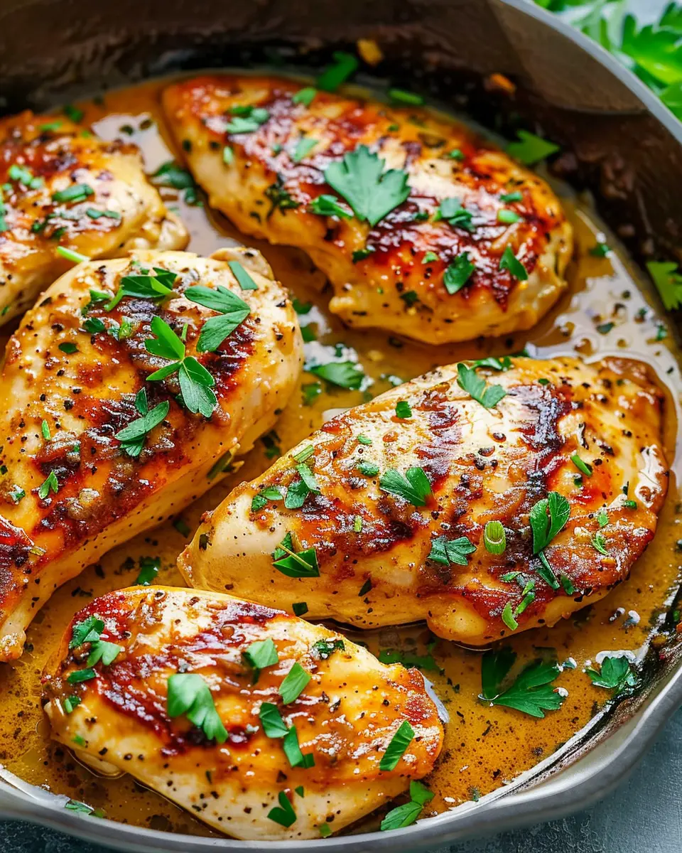 Garlic Butter Chicken Delight: Juicy Flavor in Every Bite