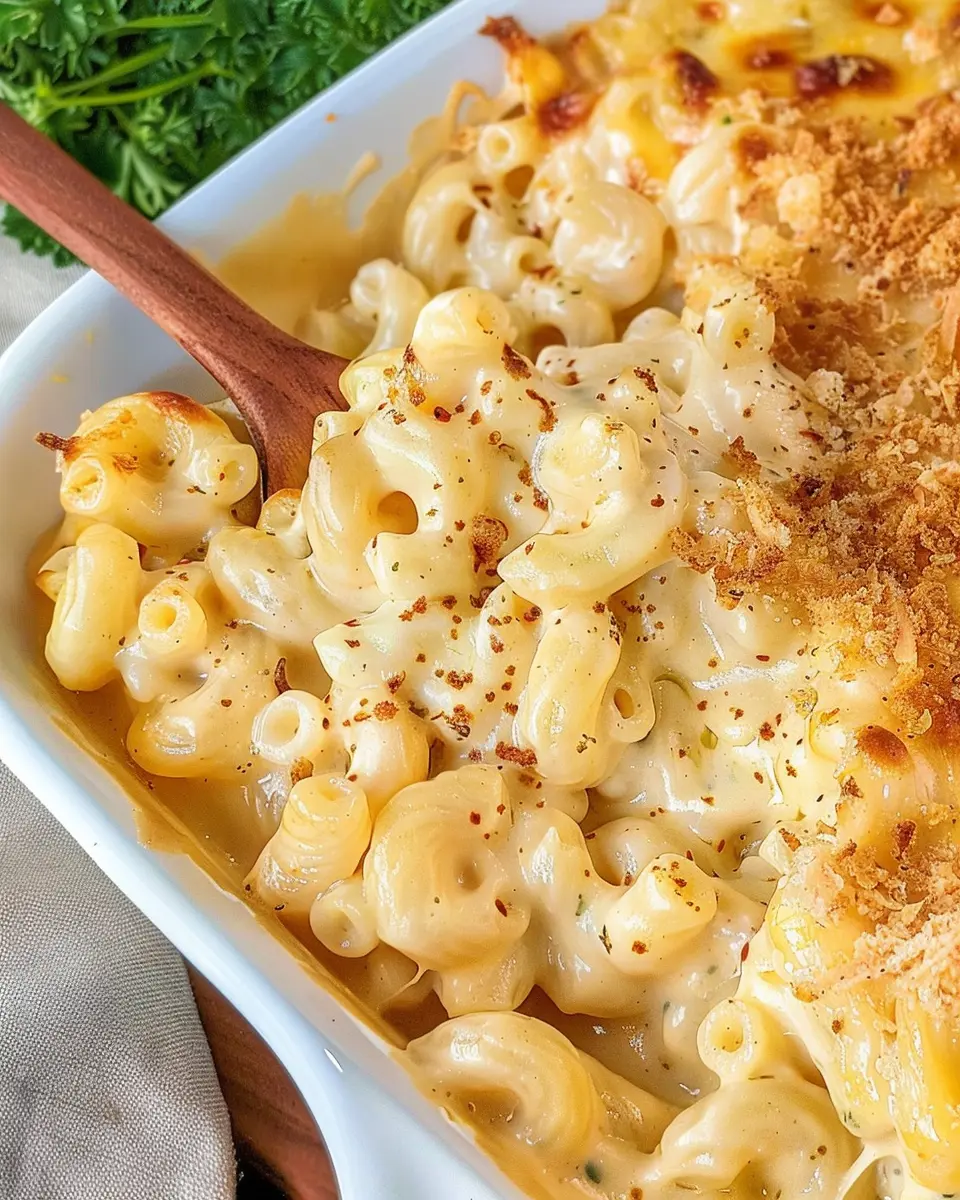 Tini’s Mac and Cheese: The Indulgent Twist with Turkey Bacon and Chicken Ham