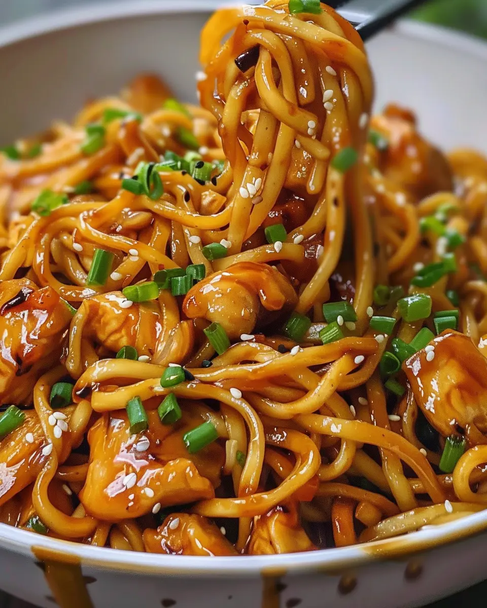 Garlic Chicken Noodles: Easy and Delicious Homemade Delight
