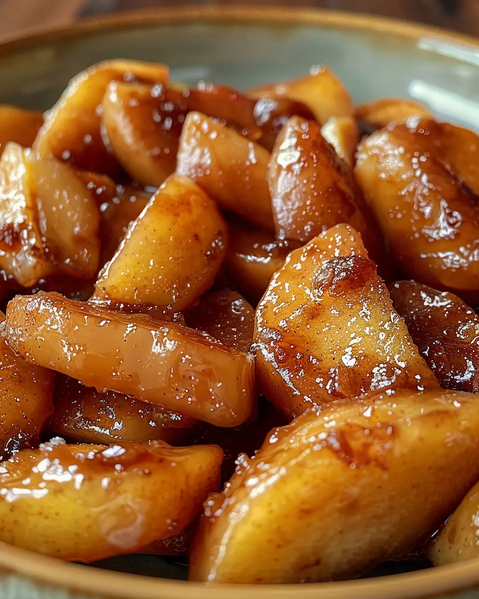 Slow Cooker Cracker Barrel Fried Apples Recipe: Easy & Delicious