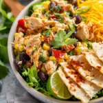 High Protein Southwest Chicken Salad