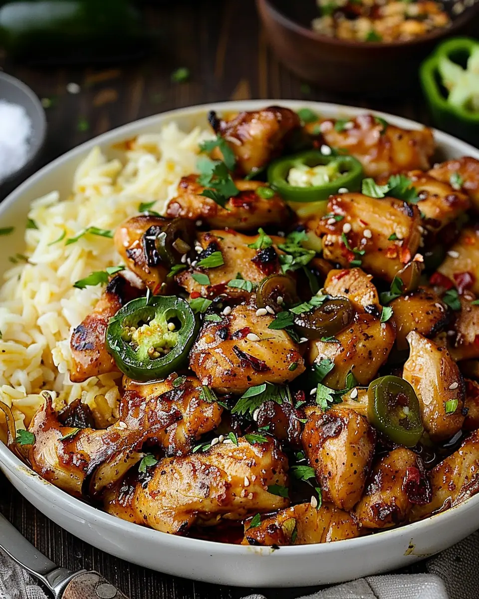 Jalapeno Chicken Delight: A Juicy Twist on Comfort Food